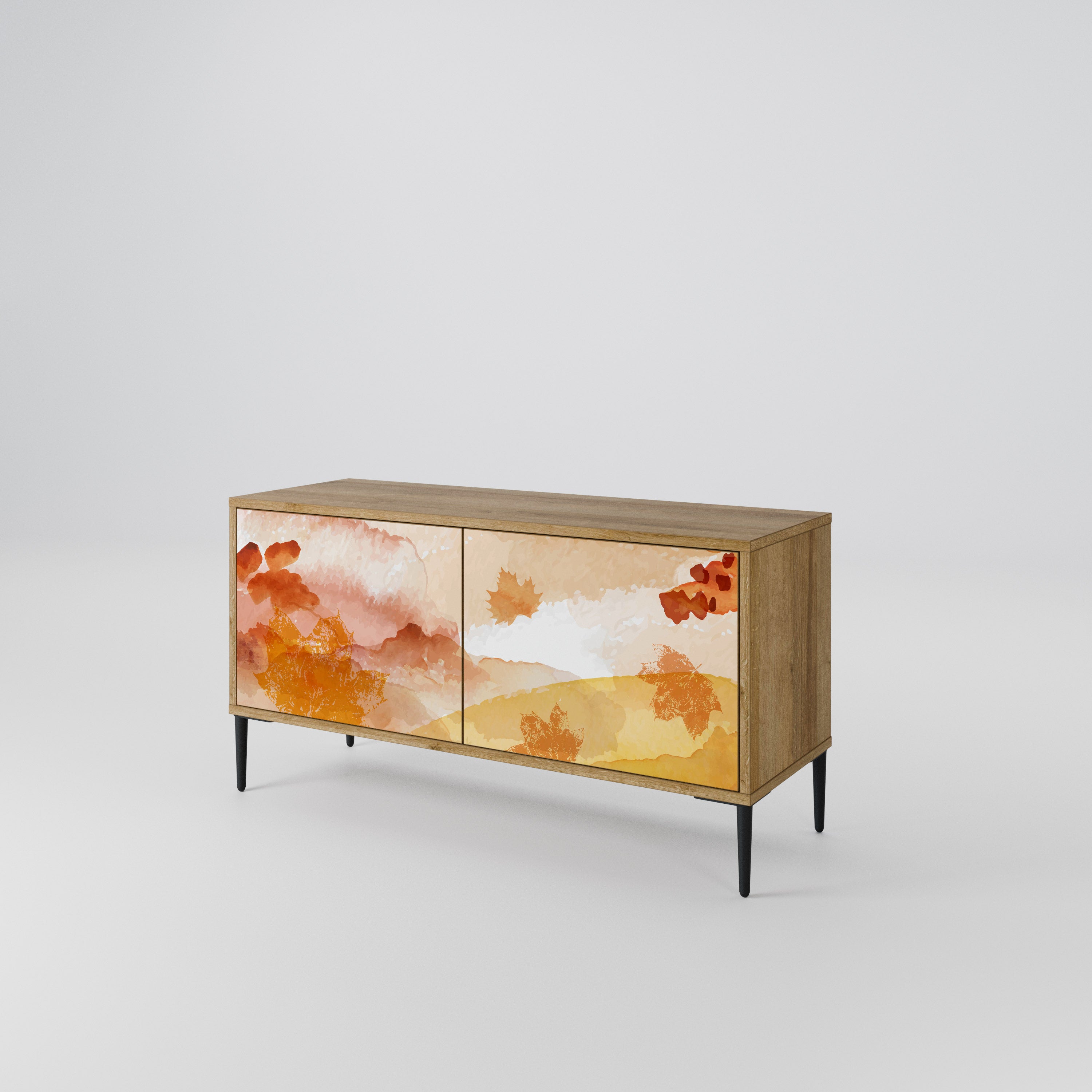 TRACES OF AUTUMN Συμπαγές έπιπλο τηλεόρασης 2-θυρών