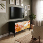 TRACES OF AUTUMN Συμπαγές έπιπλο τηλεόρασης 2-θυρών