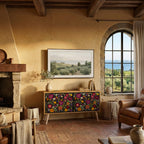 MIDNIGHT GARDEN Compact 2-Door TV Cabinet