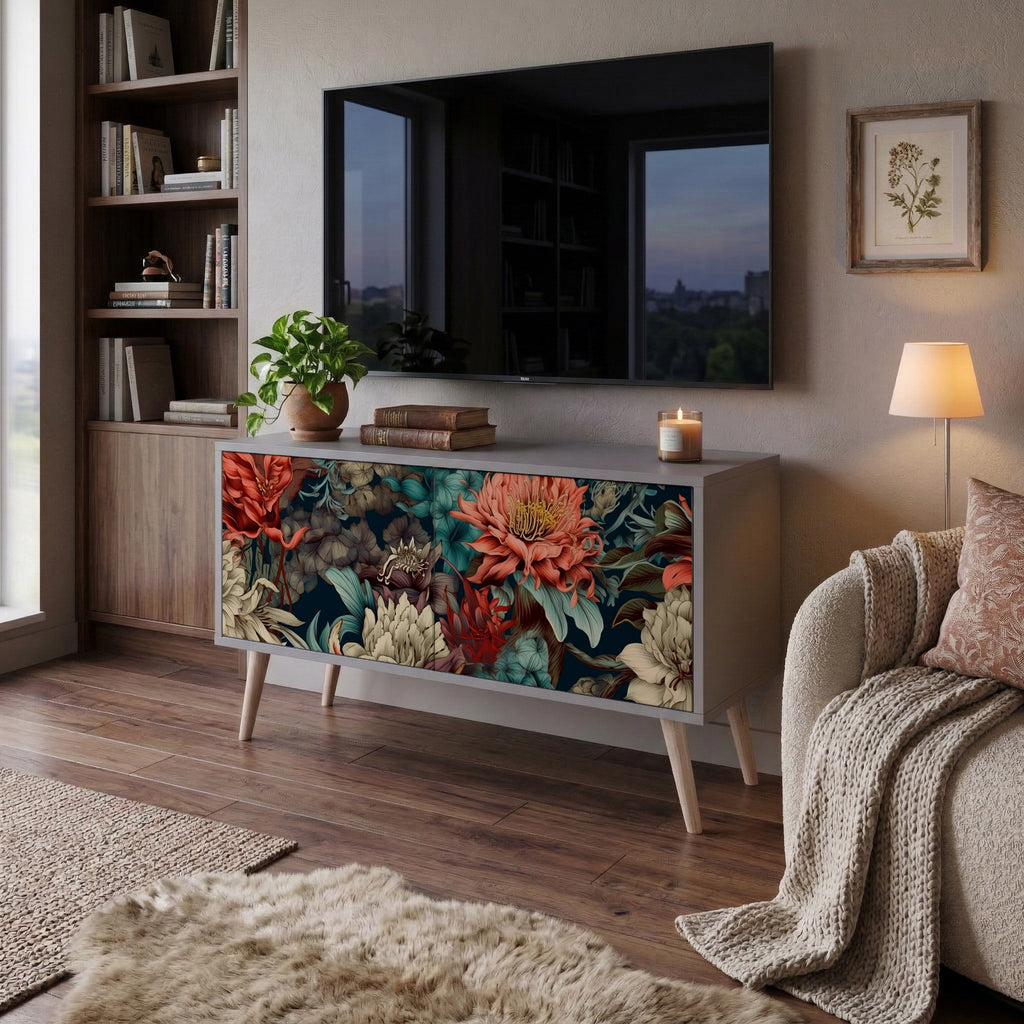 SPROUTING GRACE Συμπαγές έπιπλο τηλεόρασης 2-θυρών