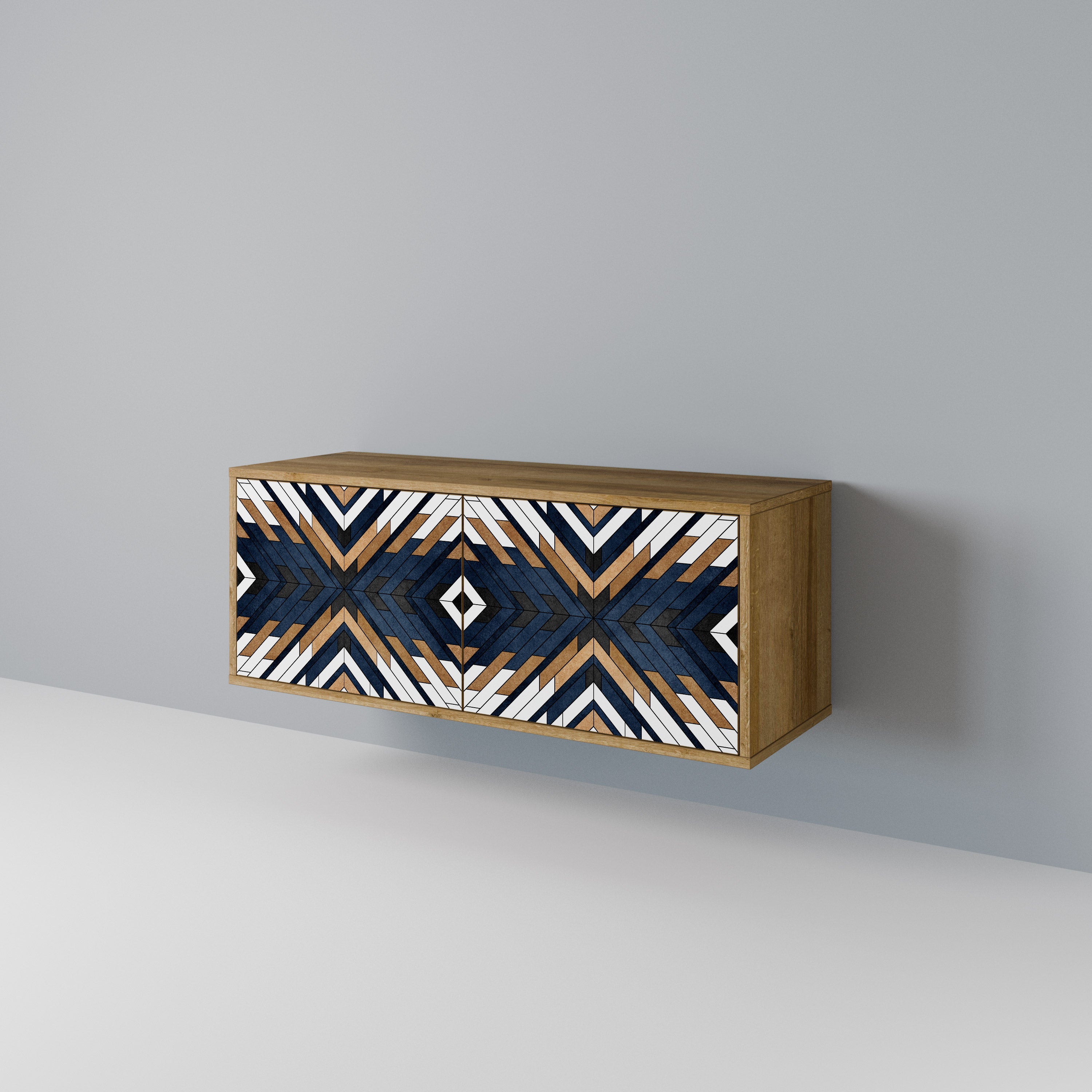 ARTFUL GEOMETRY Συμπαγές έπιπλο τηλεόρασης 2-θυρών