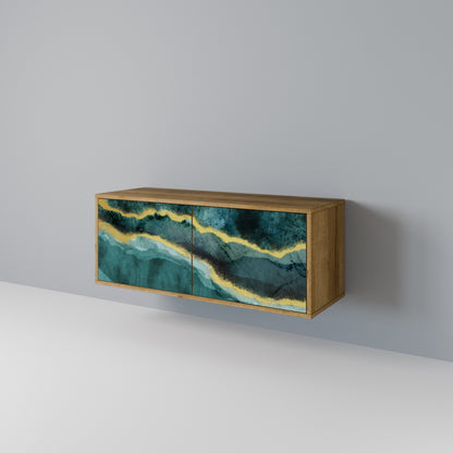GOLDRUSH ODYSSEY Συμπαγές έπιπλο τηλεόρασης 2-θυρών