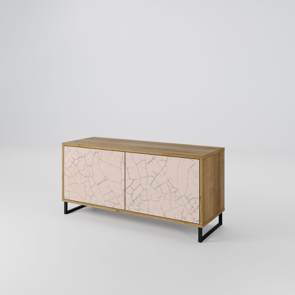 CERAMIC TEXTURE Συμπαγές έπιπλο τηλεόρασης 2-θυρών
