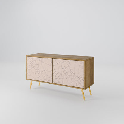 CERAMIC TEXTURE Συμπαγές έπιπλο τηλεόρασης 2-θυρών