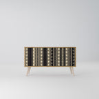 AZTEC Συμπαγές έπιπλο τηλεόρασης 2-θυρών