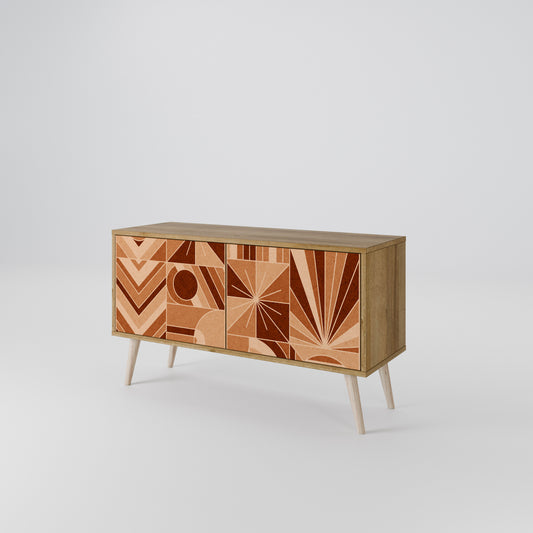 PRISM MOSAIC Compact 2-Door TV Cabinet