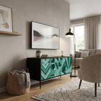 HARMONIC GRID Compact 2-Door TV Cabinet