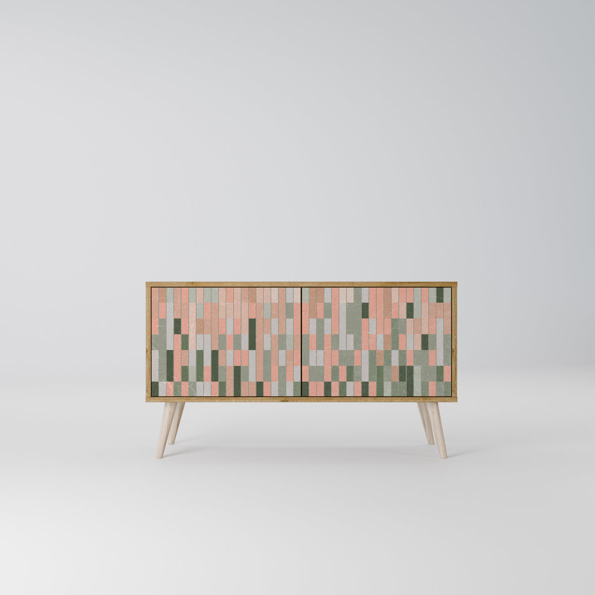 BUILDING THE FUTURE Compact 2-Door TV Cabinet