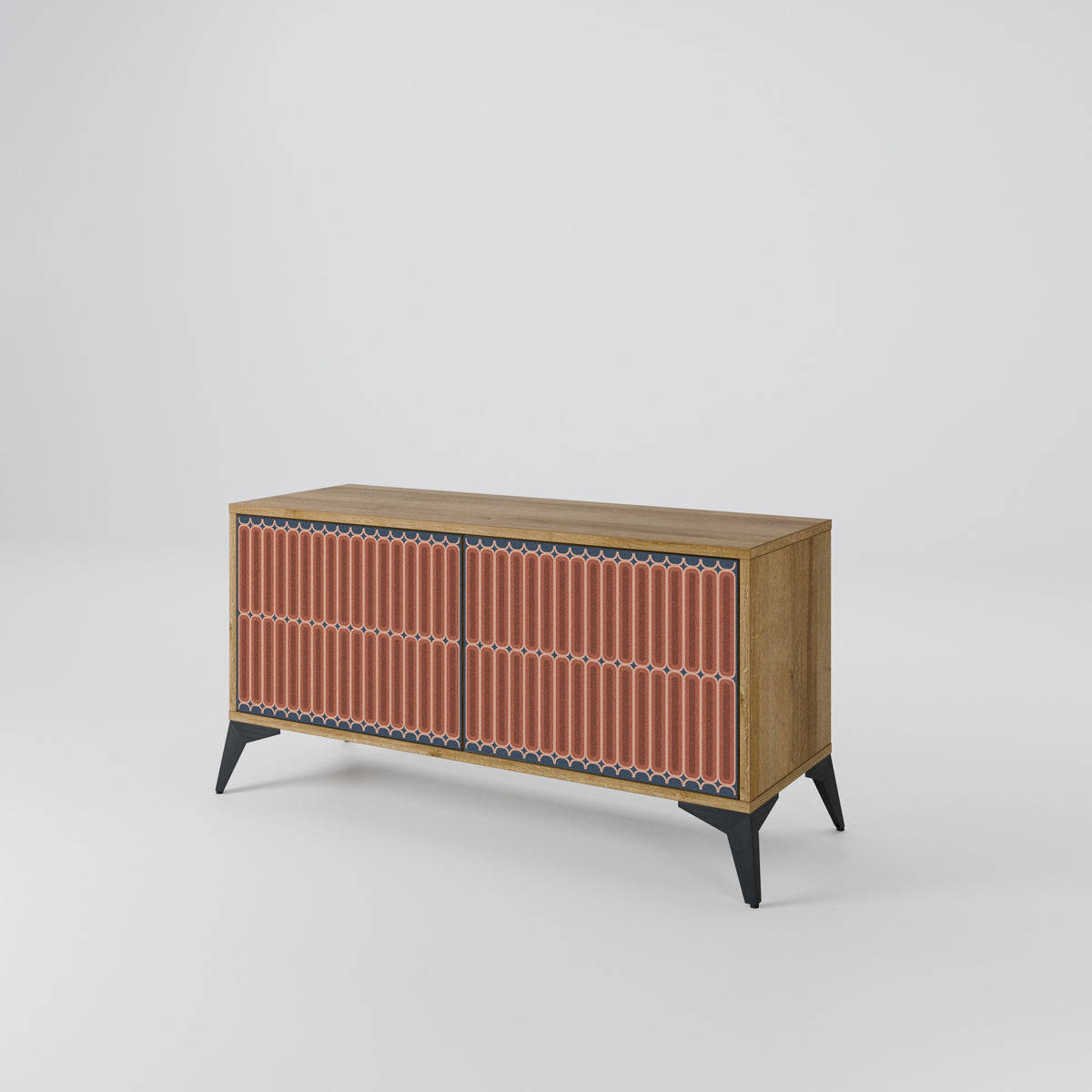 HYPNOTIC GATE Compact 2-Door TV Cabinet
