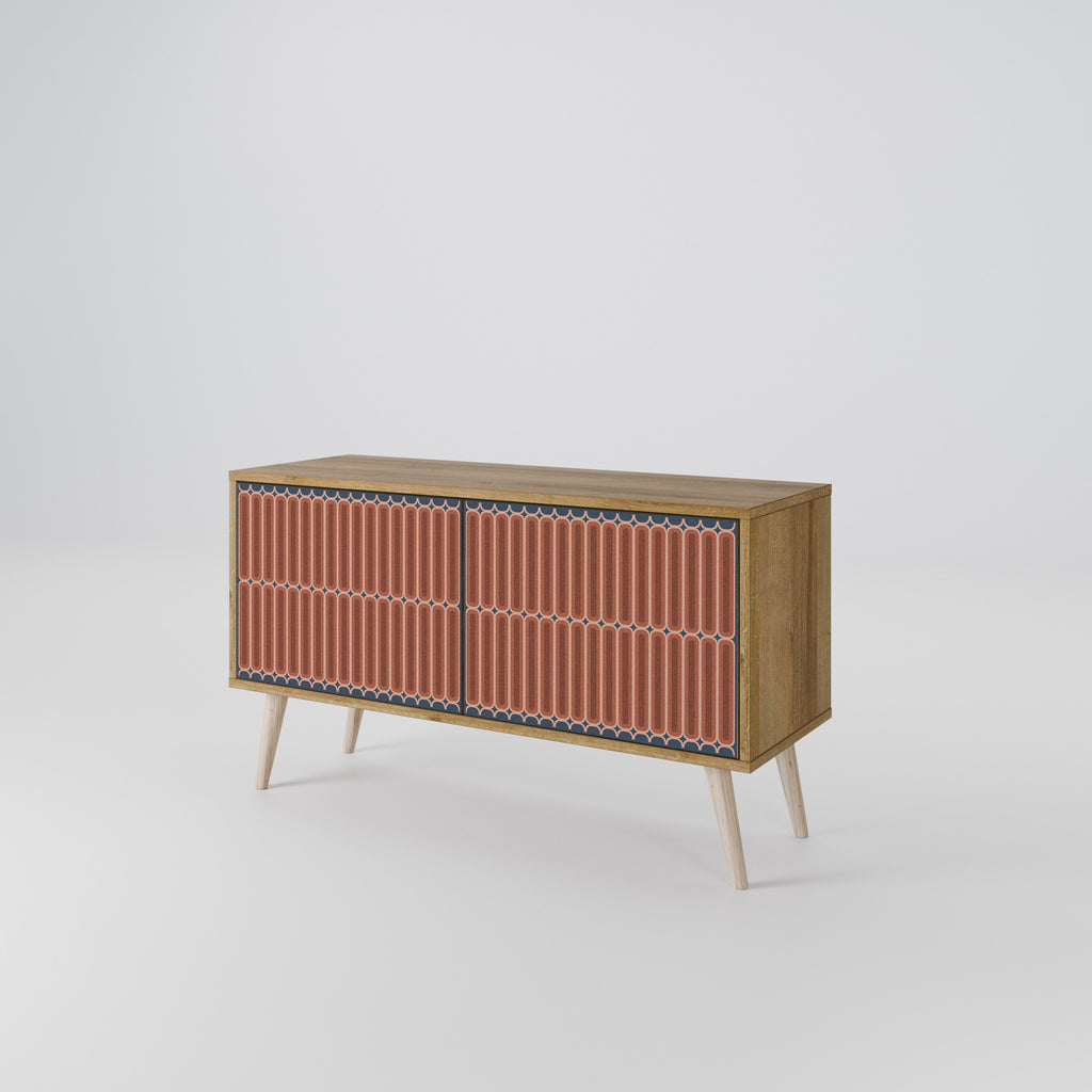 HYPNOTIC GATE Compact 2-Door TV Cabinet