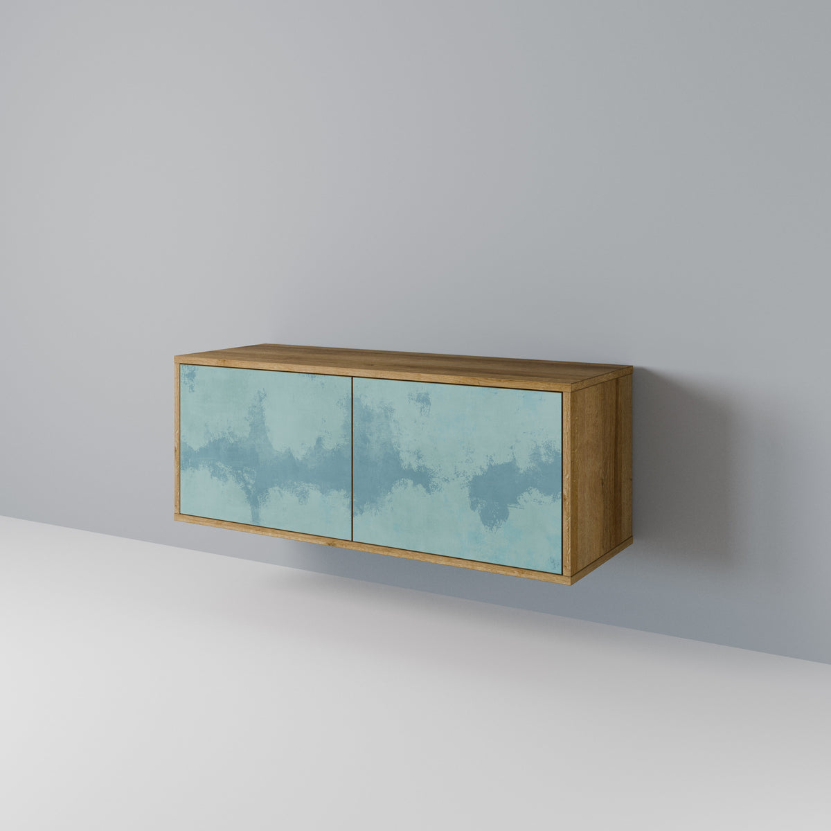 SKY WASH Compact 2-Door TV Cabinet