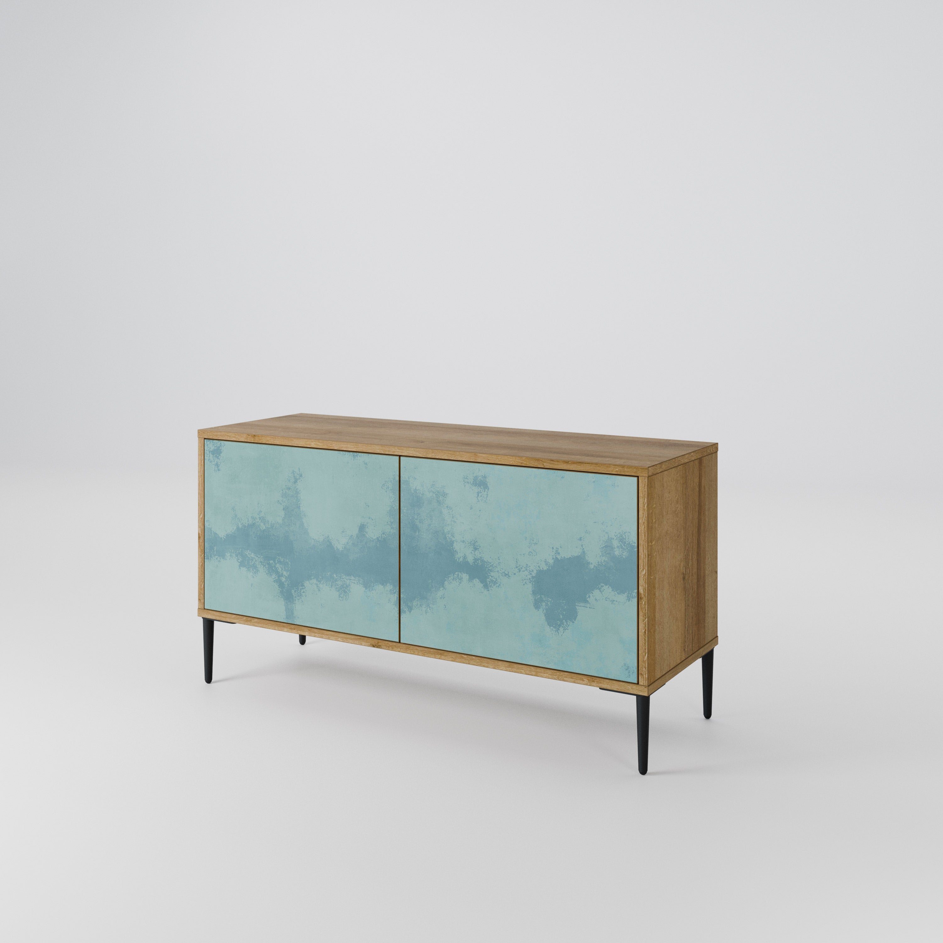 SKY WASH Compact 2-Door TV Cabinet