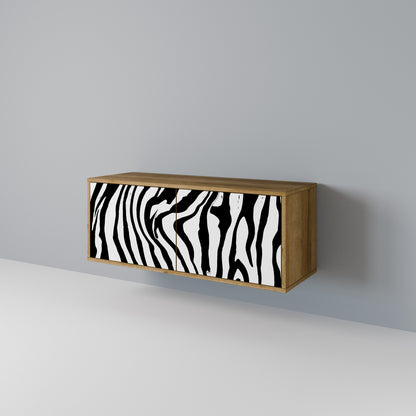 SPLENDID ZEBRA Συμπαγές έπιπλο τηλεόρασης 2-θυρών
