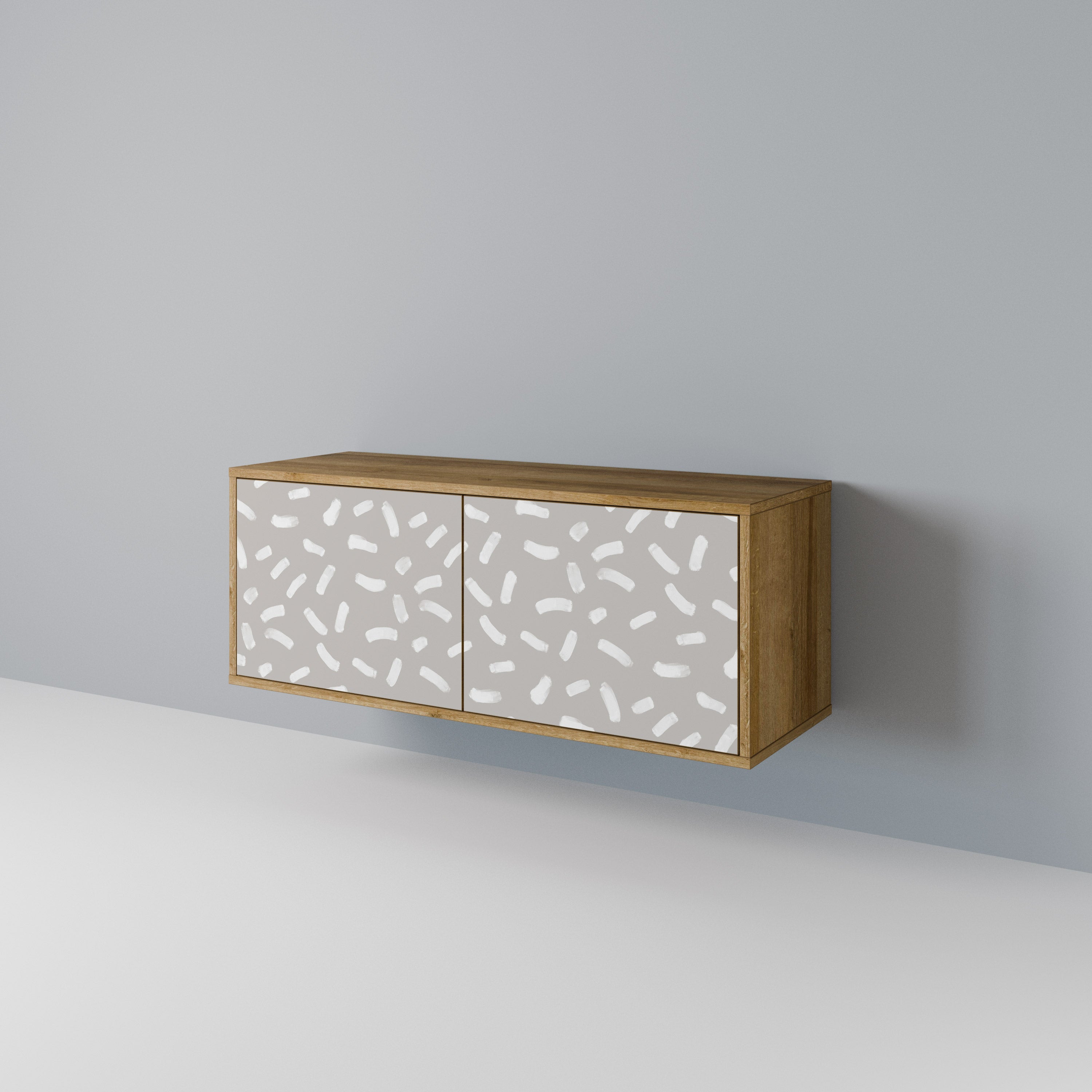 PASSING SECONDS Compact 2-Door TV Cabinet