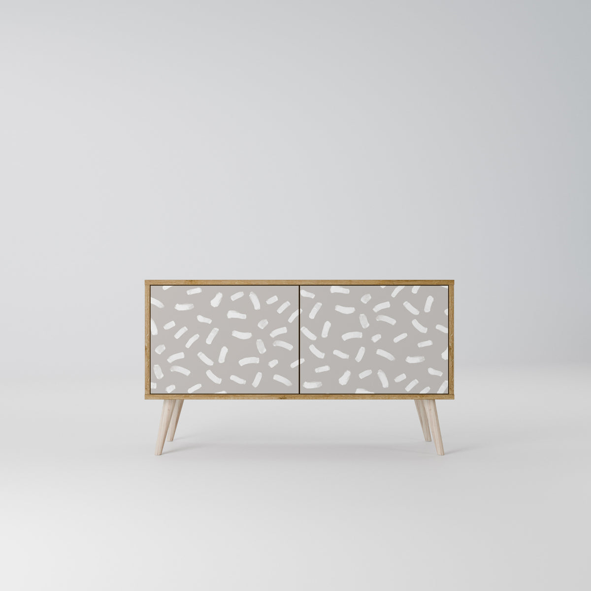 PASSING SECONDS Compact 2-Door TV Cabinet