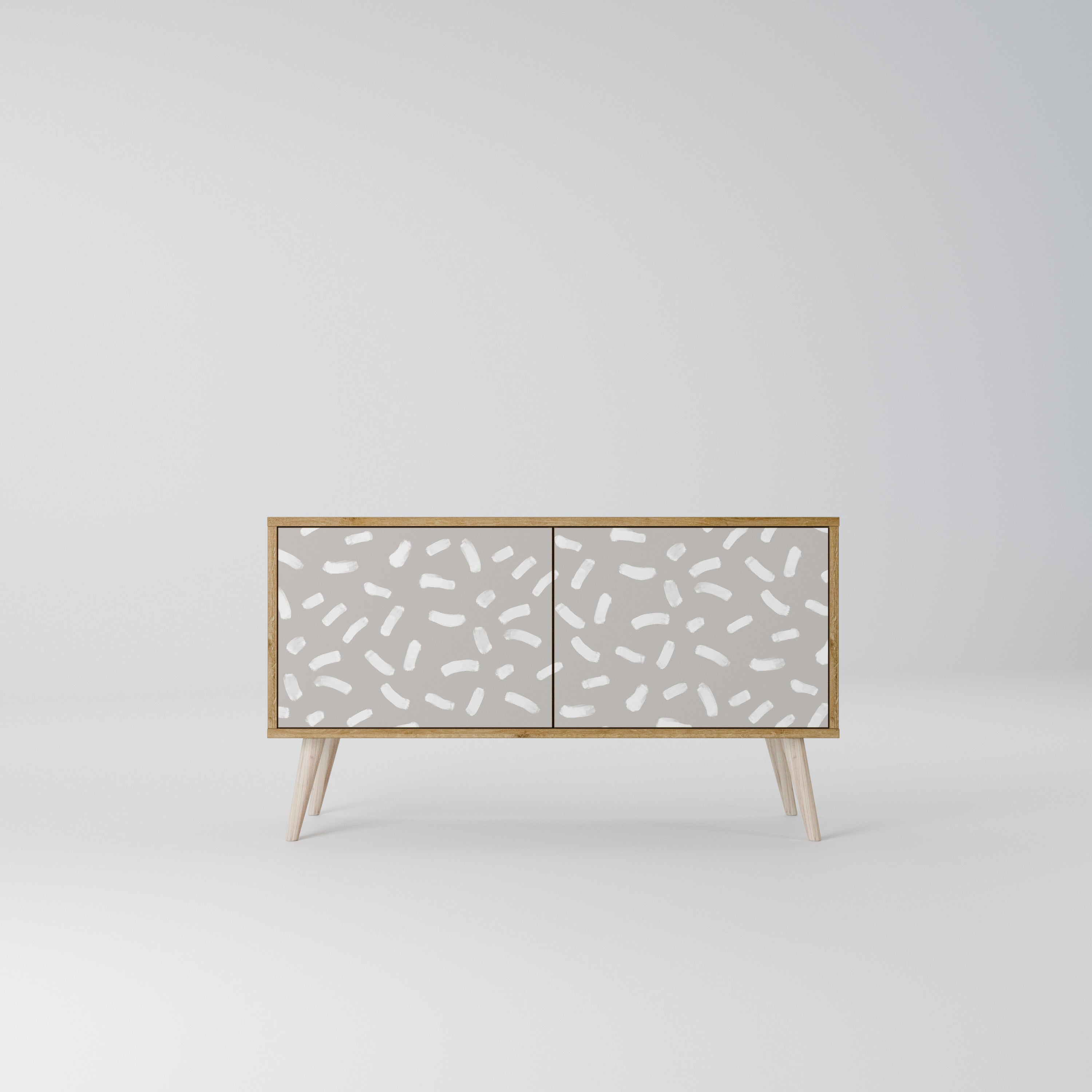 PASSING SECONDS Compact 2-Door TV Cabinet