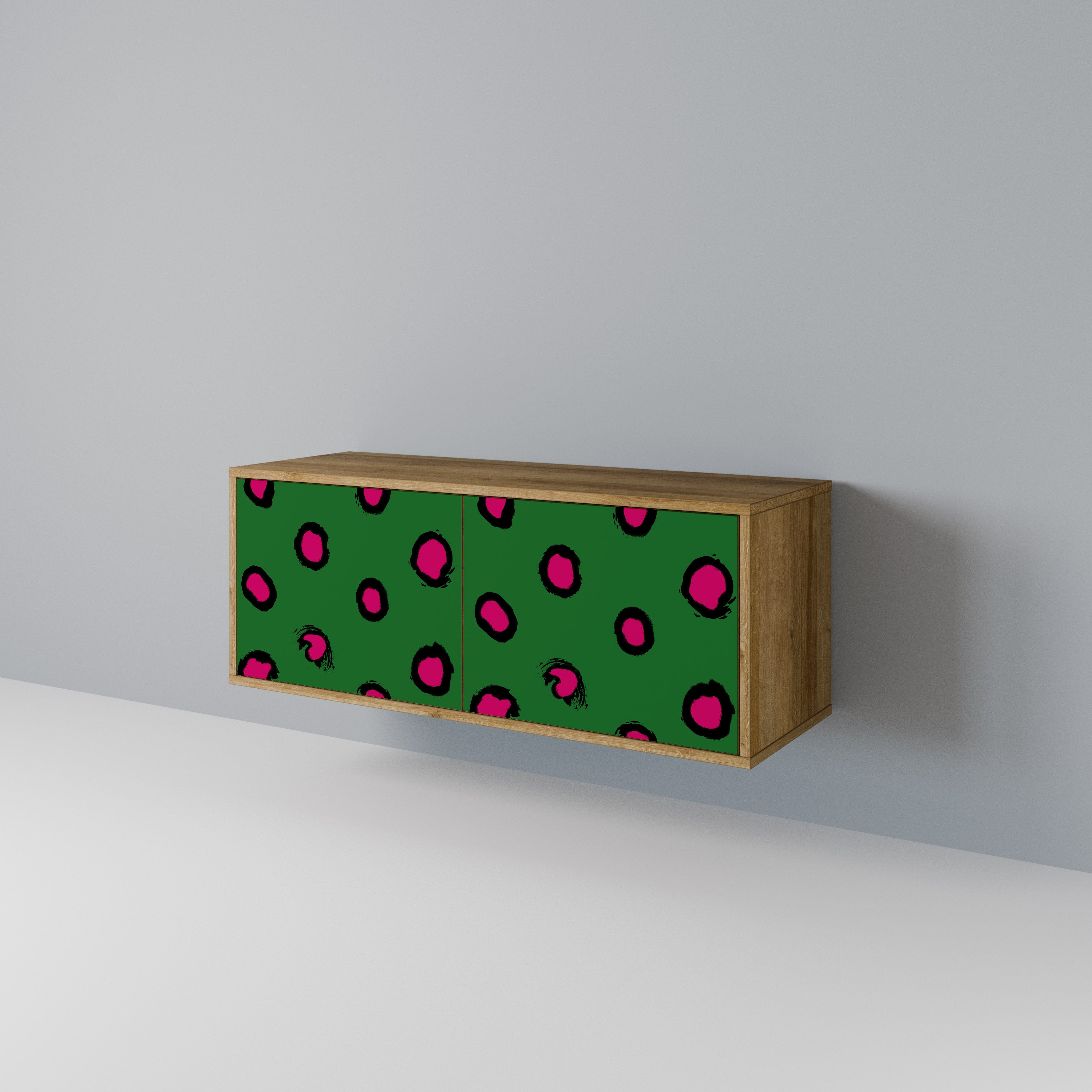 FUNKY SPOTS Compact 2-Door TV Cabinet