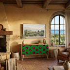 FUNKY SPOTS Συμπαγές έπιπλο τηλεόρασης 2-θυρών