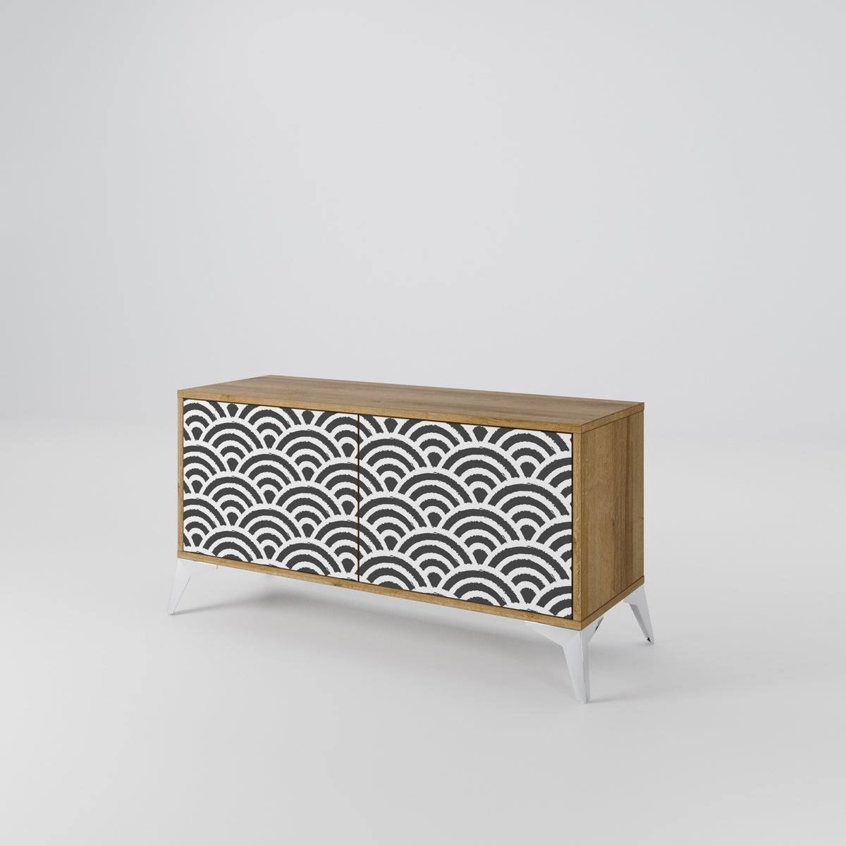 GLOOMY HOST Συμπαγές έπιπλο τηλεόρασης 2-θυρών