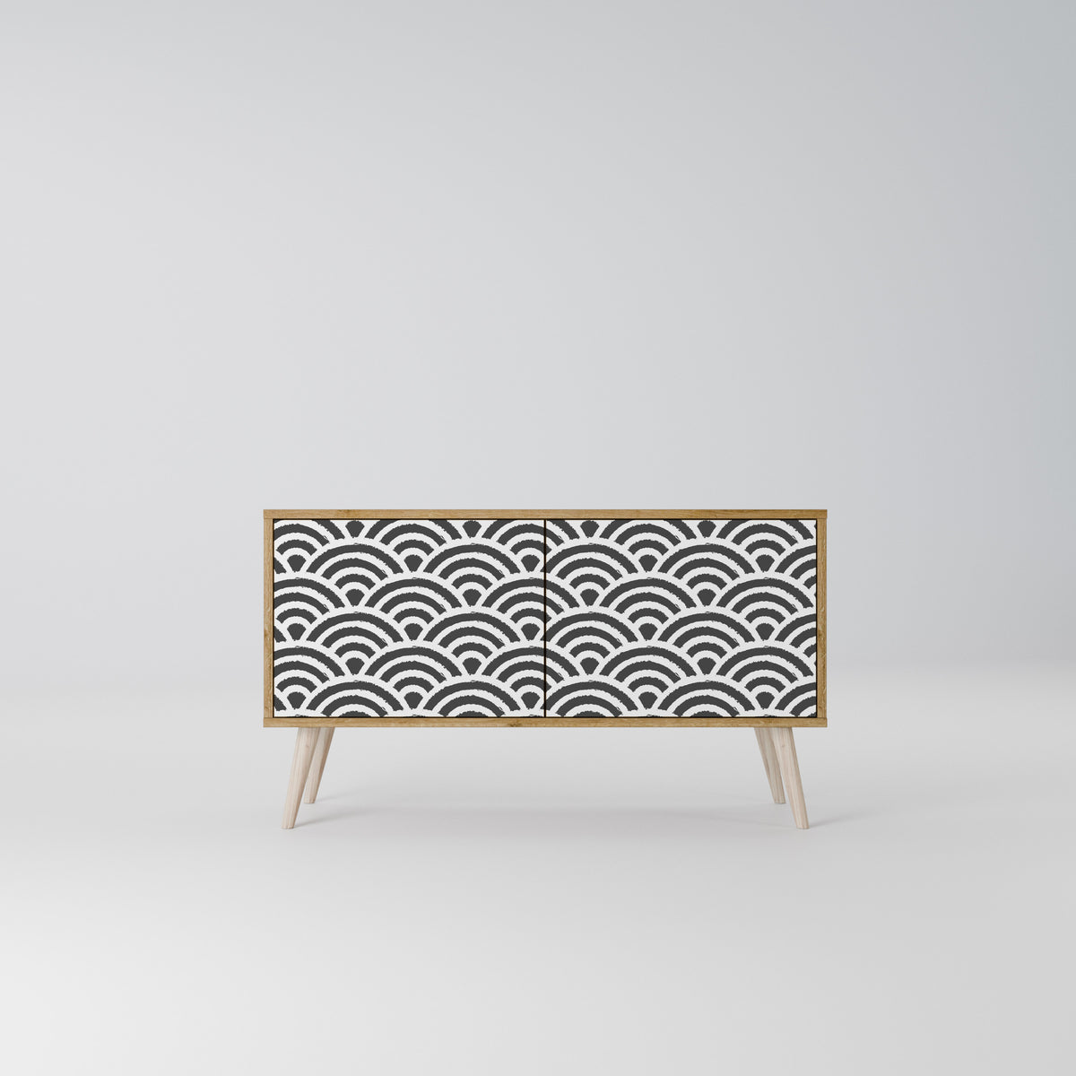 GLOOMY HOST Συμπαγές έπιπλο τηλεόρασης 2-θυρών