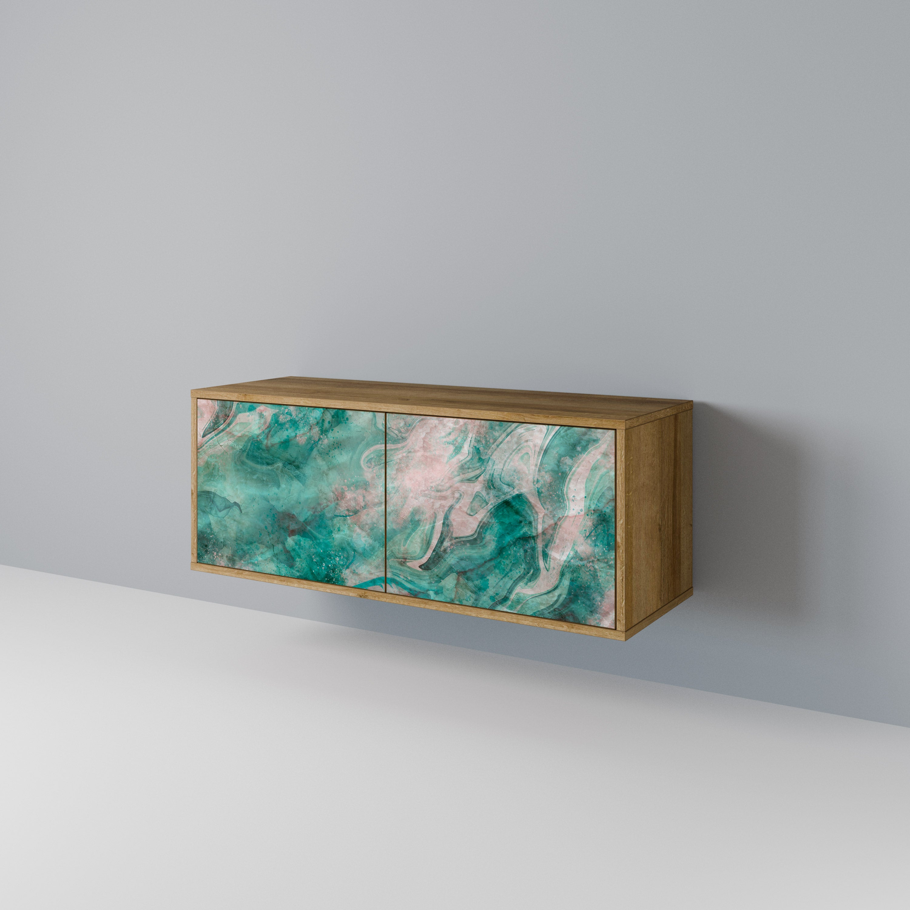 ABSTRACT ALCHEMY Compact 2-Door TV Cabinet