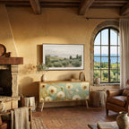 DREAMY MEADOW Compact 2-Door TV Cabinet