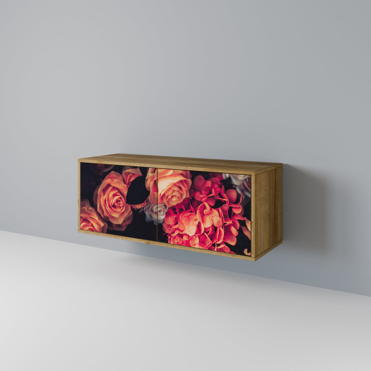 NEVERENDING BLOOM Συμπαγές έπιπλο τηλεόρασης 2-θυρών