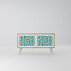 BE THE CHANGE Συμπαγές έπιπλο τηλεόρασης 2-θυρών