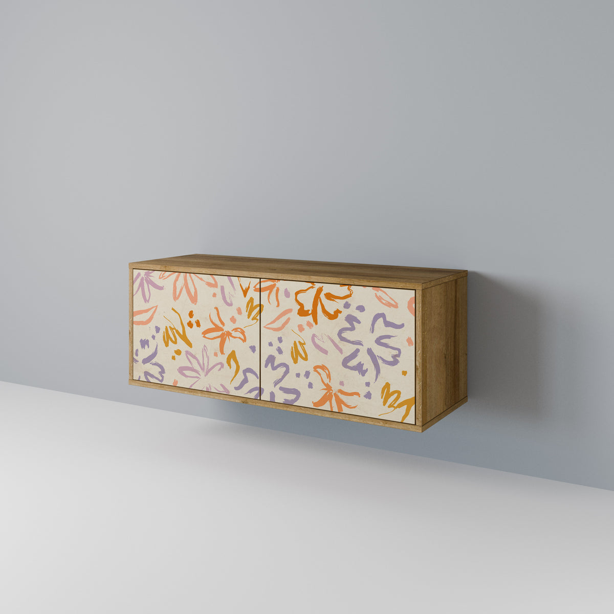 SPRING WHIMSY Συμπαγές έπιπλο τηλεόρασης 2-θυρών