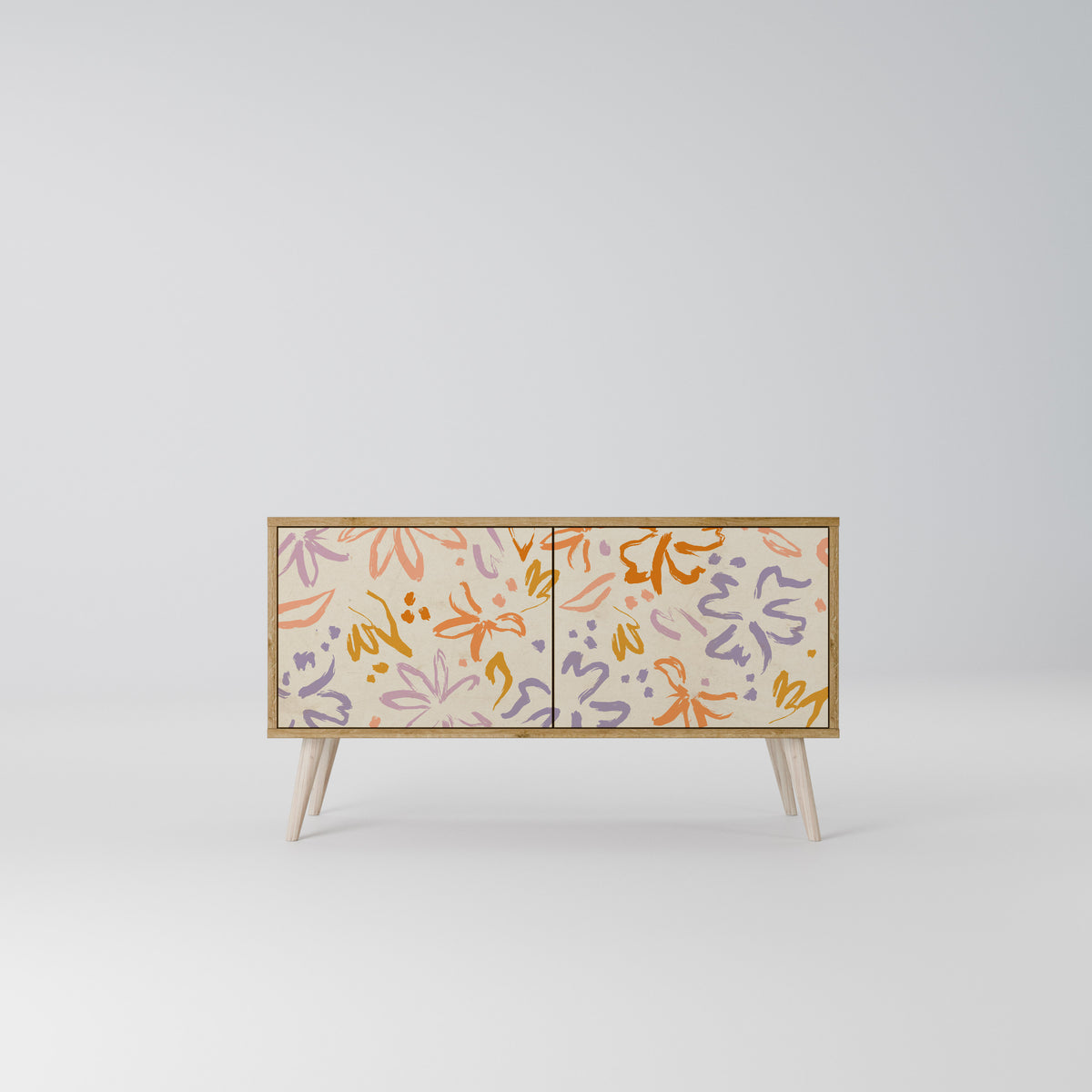 SPRING WHIMSY Συμπαγές έπιπλο τηλεόρασης 2-θυρών