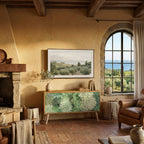 SUCCULENT CLUSTER Compact 2-Door TV Cabinet