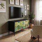 SUCCULENTS KALEIDOSCOPE Compact 2-Door TV Cabinet