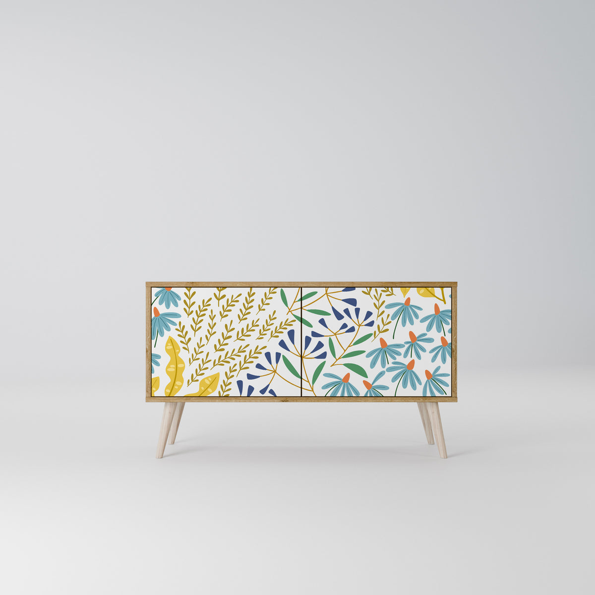 HELLO SPRING Συμπαγές έπιπλο τηλεόρασης 2-θυρών