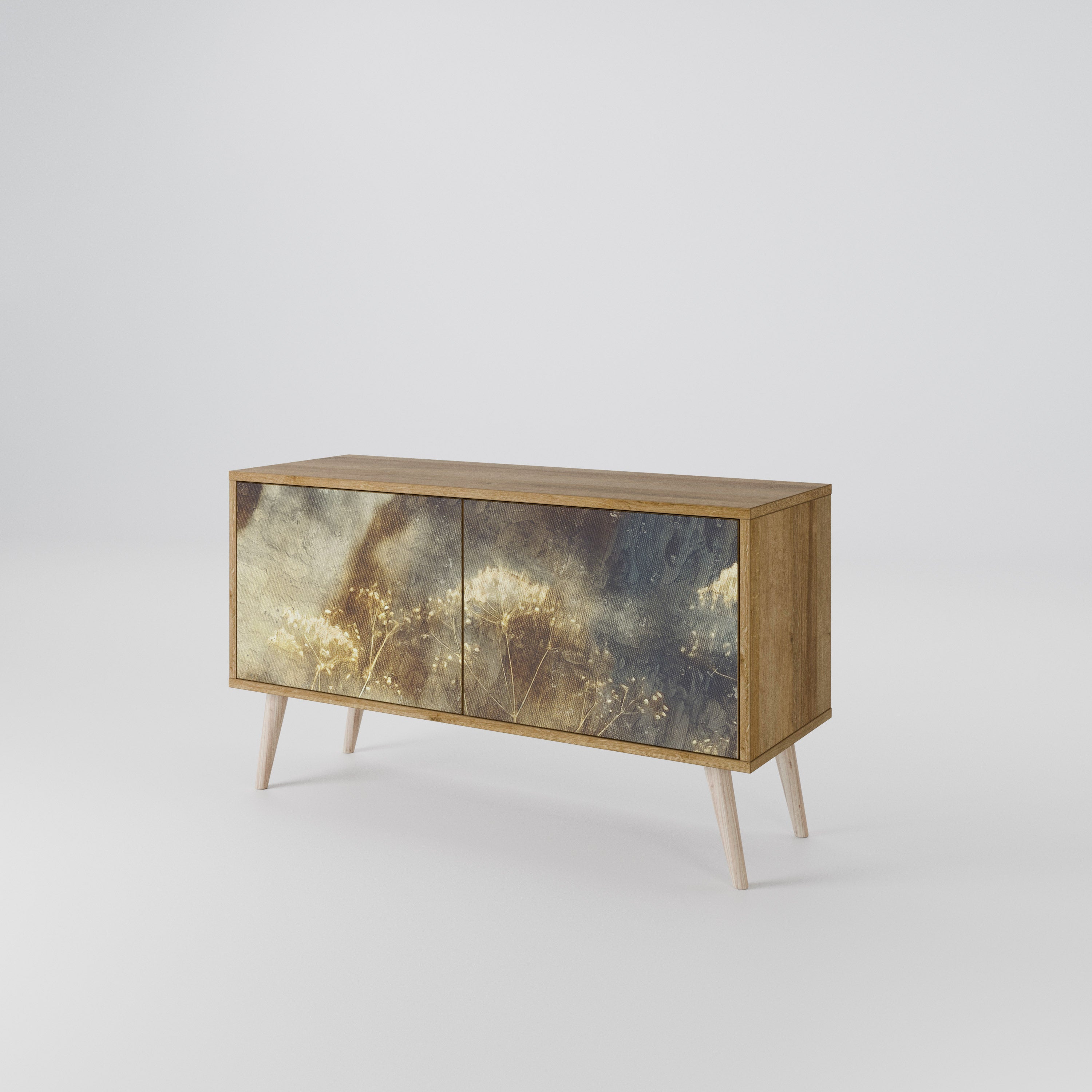 GENTLE POWER Συμπαγές έπιπλο τηλεόρασης 2-θυρών