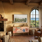 PASTEL DESTINY Συμπαγές έπιπλο τηλεόρασης 2-θυρών