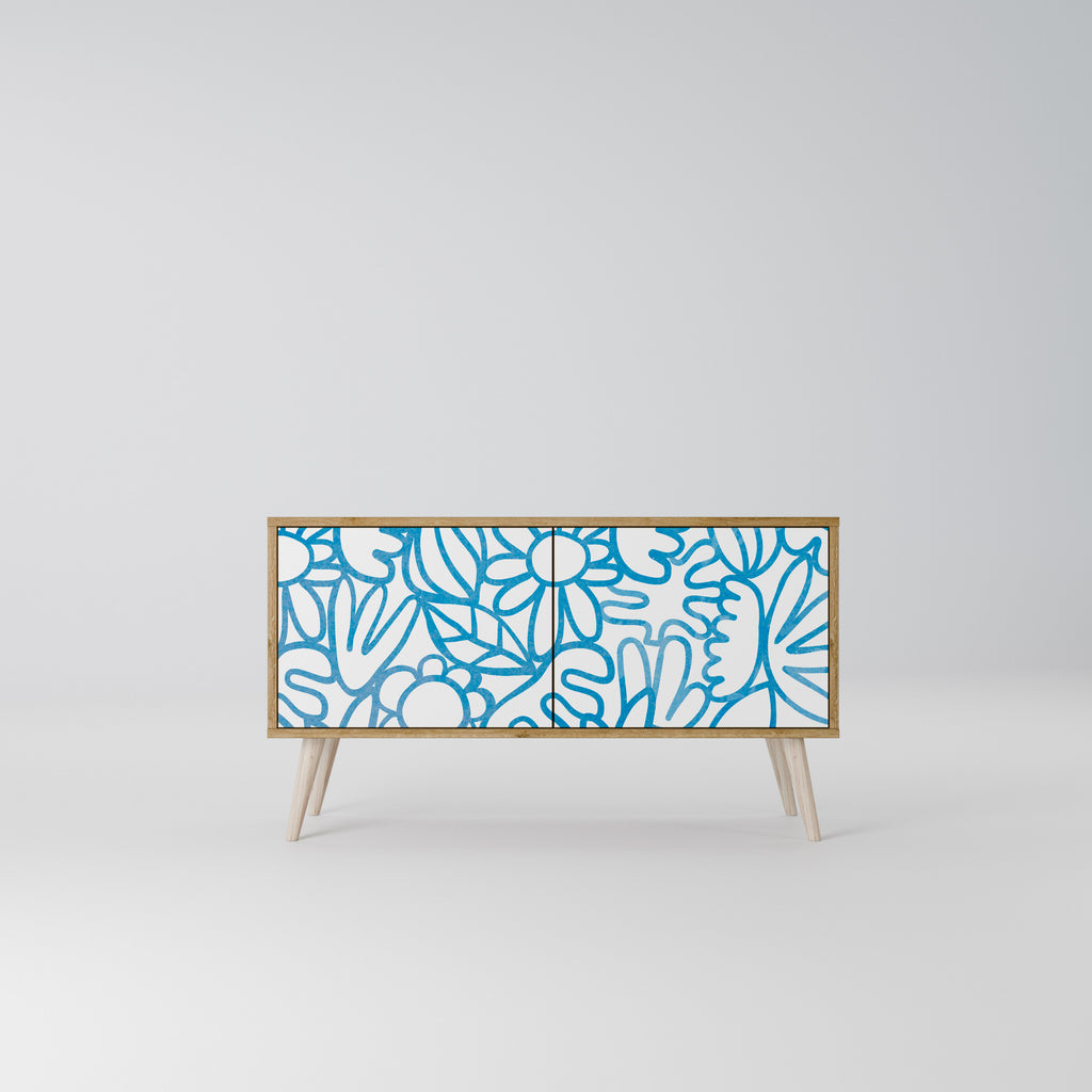 BLOOMY MORNING Συμπαγές έπιπλο τηλεόρασης 2-θυρών