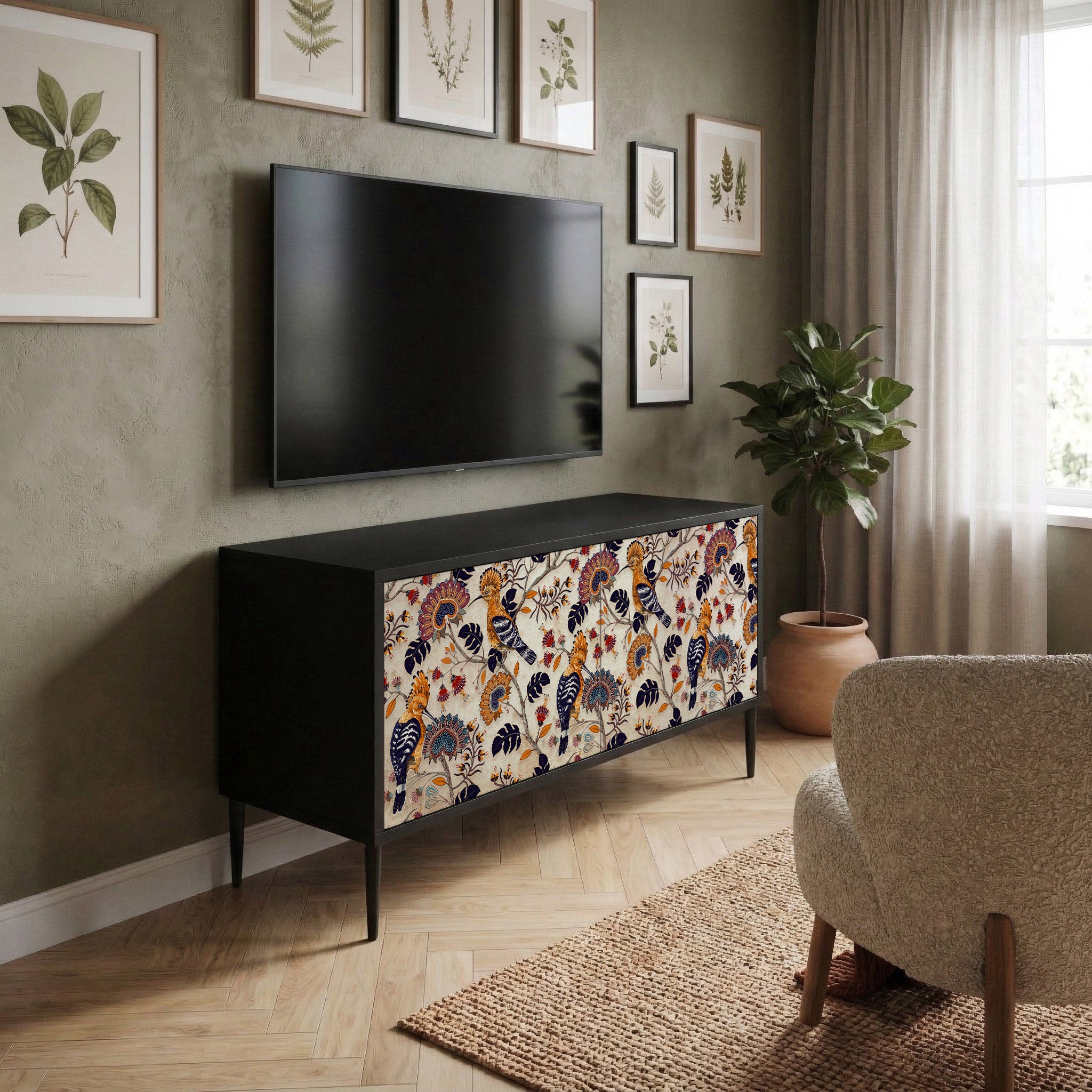 EMINENT HOOPOE Compact 2-Door TV Cabinet