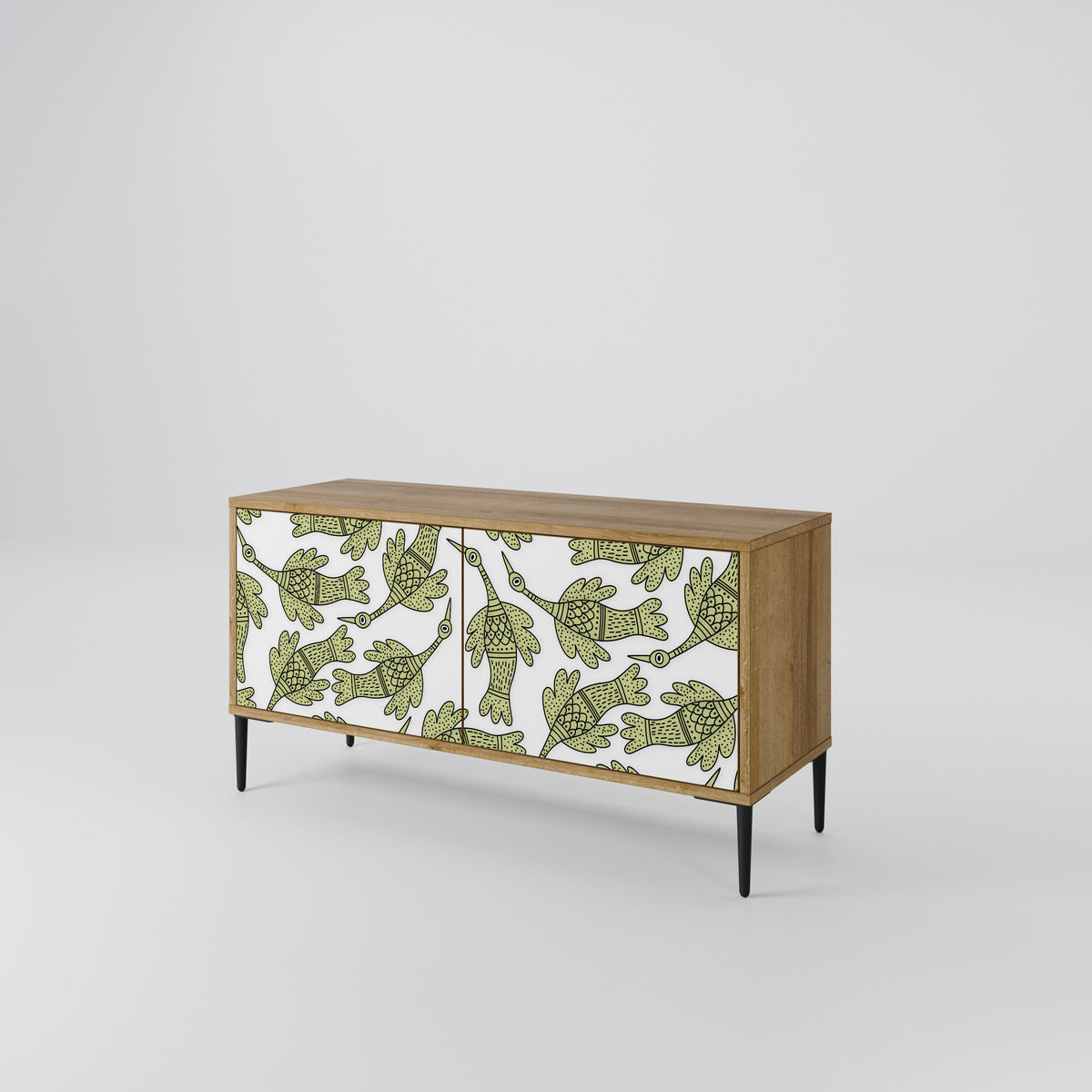SEEDLING SONGBIRD Compact 2-Door TV Cabinet