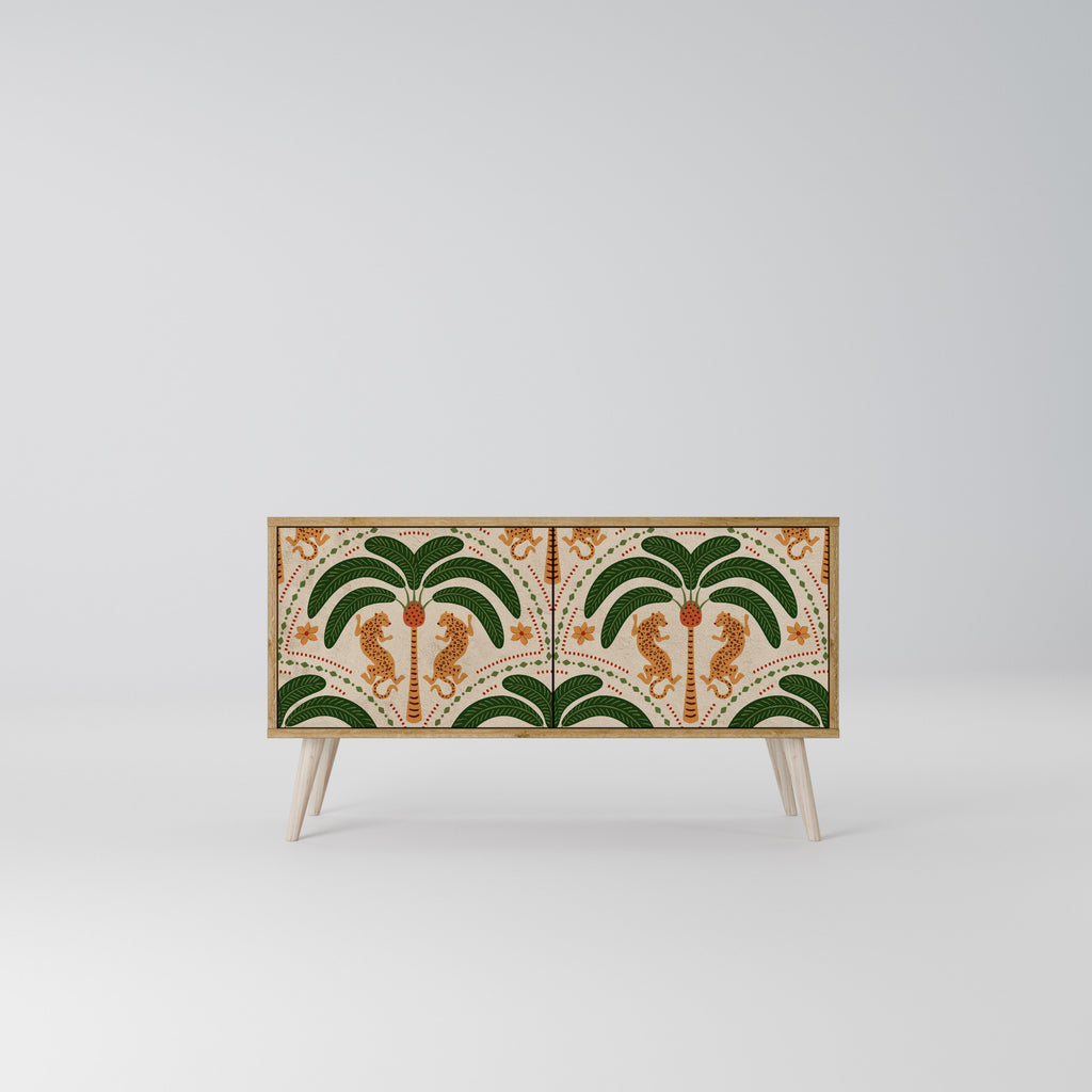 DANCING PREDATORS Συμπαγές έπιπλο τηλεόρασης 2-θυρών