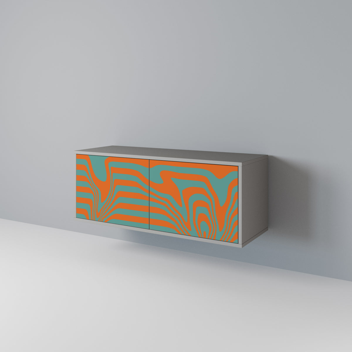 LINE COLLAPSE Συμπαγές έπιπλο τηλεόρασης 2-θυρών