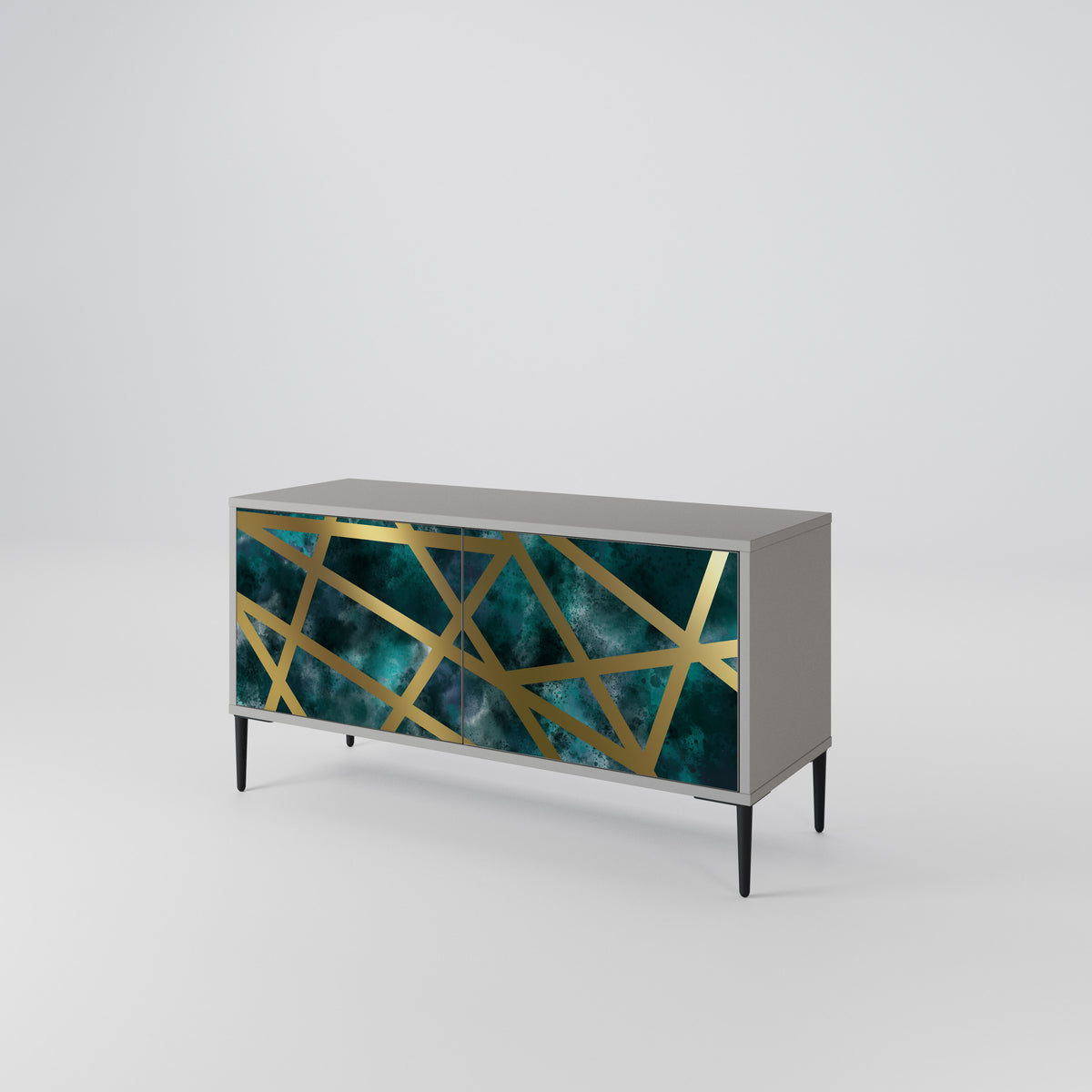 THE LABYRINTH OF GOLD Συμπαγές έπιπλο τηλεόρασης 2-θυρών