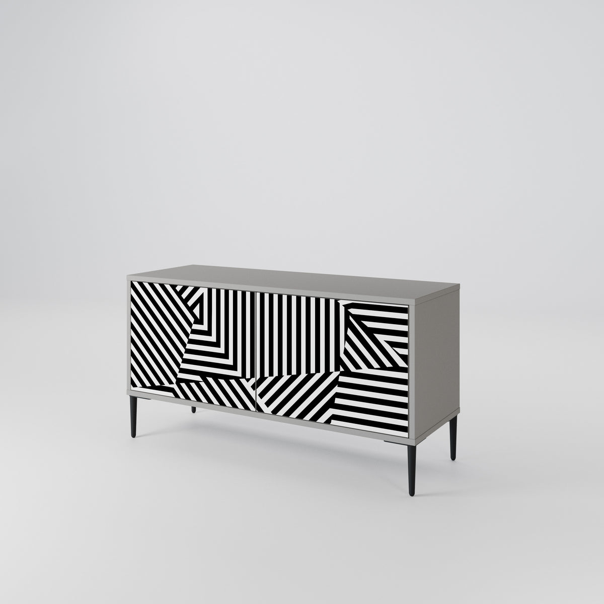 ILLUSIONARY LATTICE Συμπαγές έπιπλο τηλεόρασης 2-θυρών