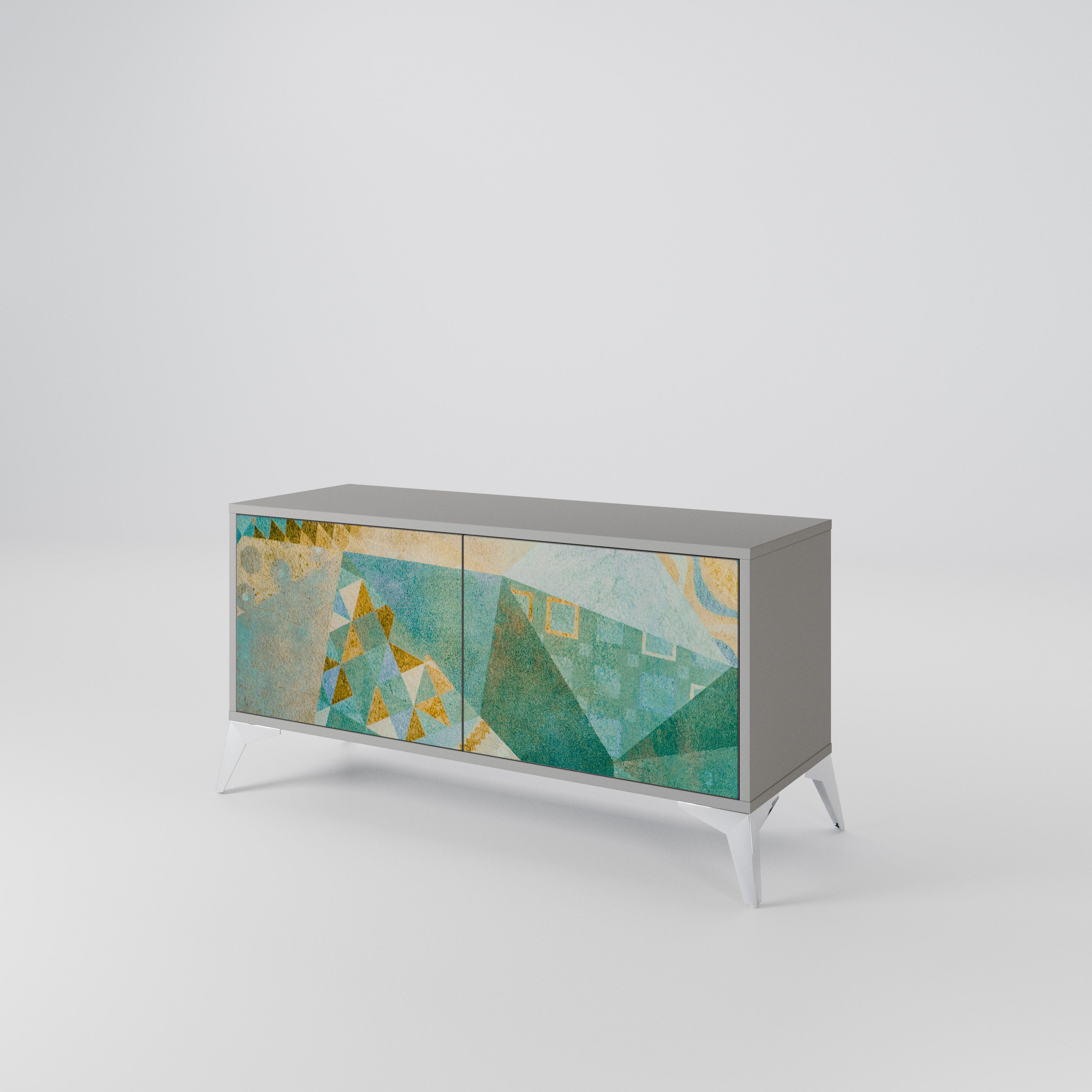 SPECTRUM SPLENDOR Compact 2-Door TV Cabinet