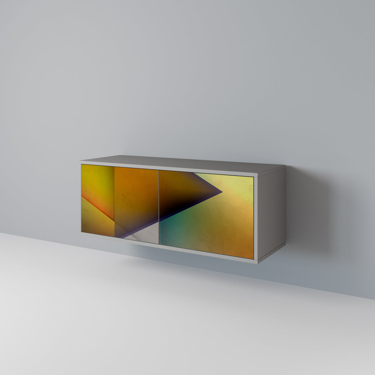 PIERCING SHARPNESS Συμπαγές έπιπλο τηλεόρασης 2-θυρών