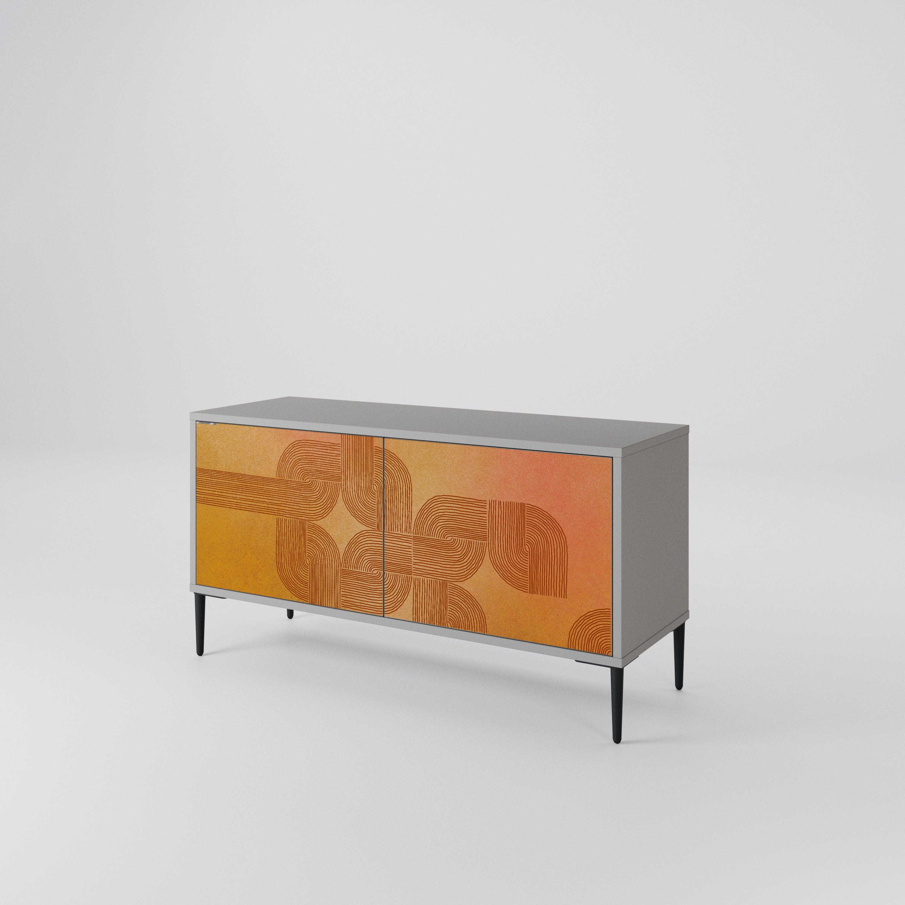 STRENGTHENING RELATION Συμπαγές έπιπλο τηλεόρασης 2-θυρών