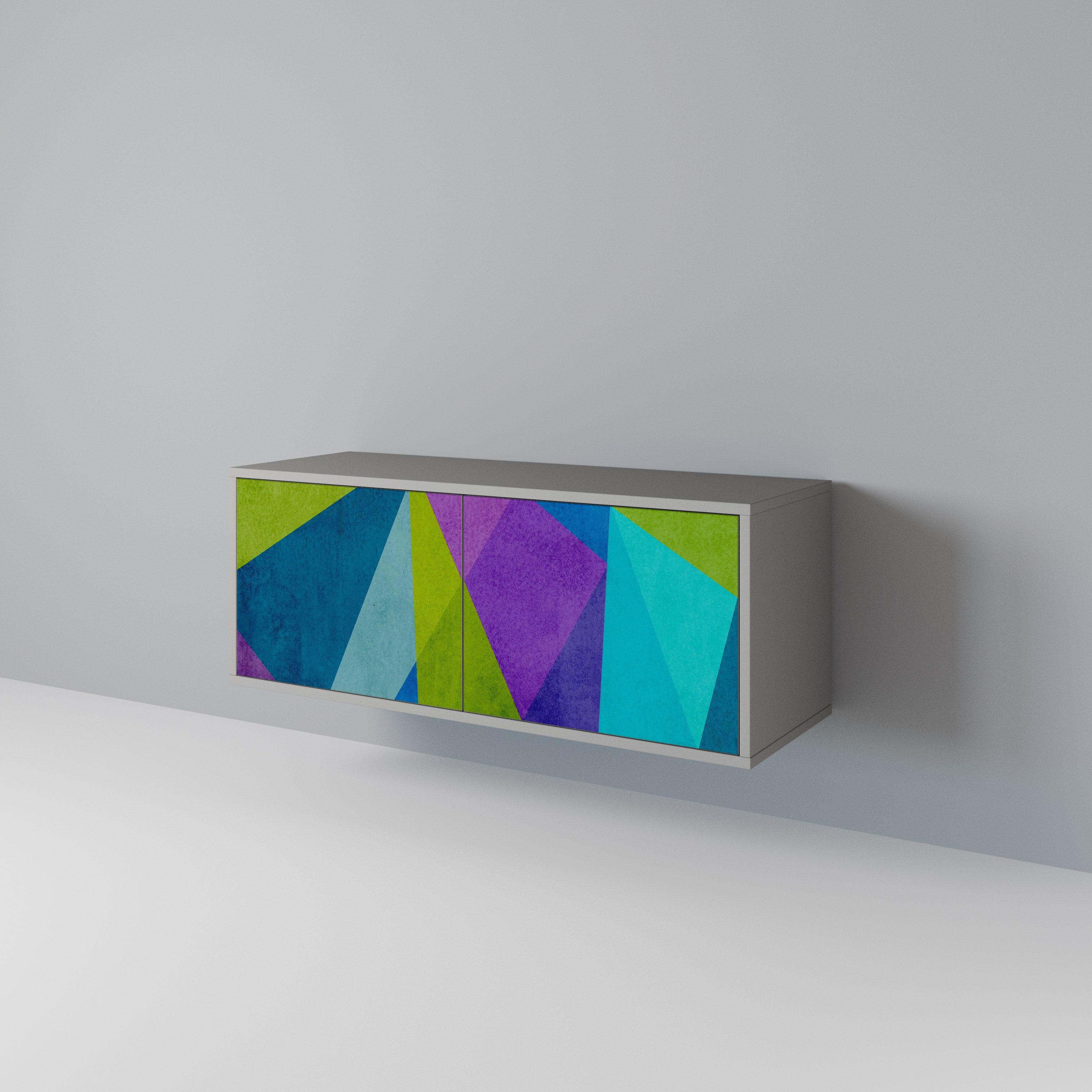 COLD SHOWCASE Συμπαγές έπιπλο τηλεόρασης 2-θυρών