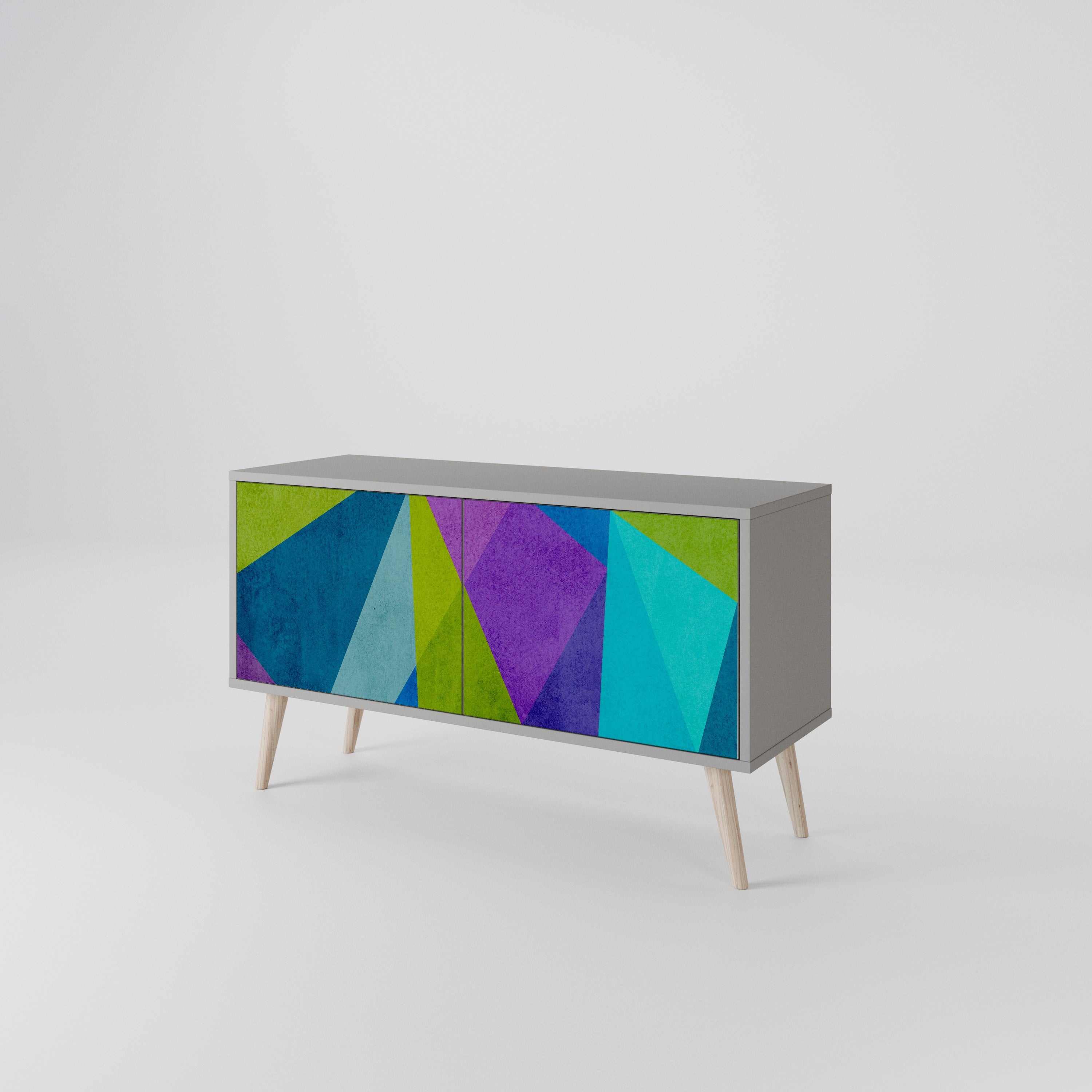 COLD SHOWCASE Συμπαγές έπιπλο τηλεόρασης 2-θυρών