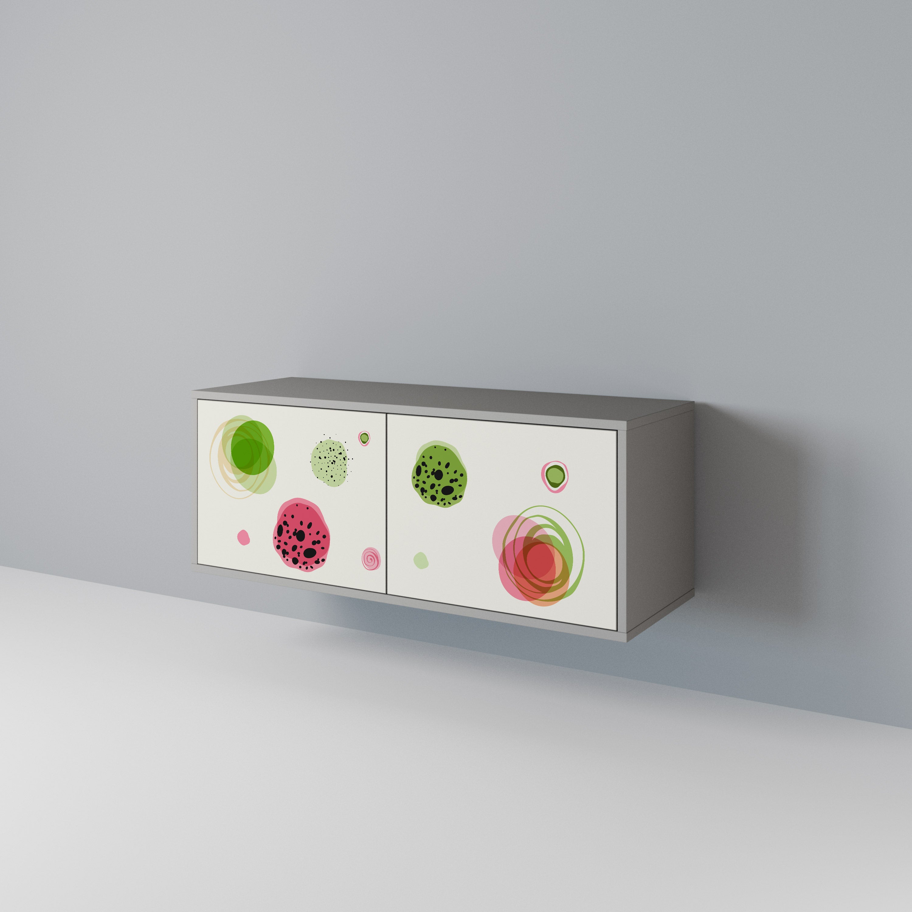 COLORFUL COSMOS Συμπαγές έπιπλο τηλεόρασης 2-θυρών