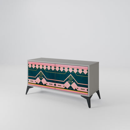 ROYAL COMPOSITION Compact 2-Door TV Cabinet