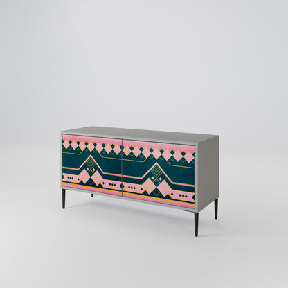 ROYAL COMPOSITION Compact 2-Door TV Cabinet